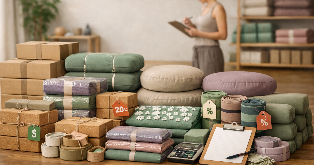 How Yoga Studios Save Money Buying Yoga Equipment Wholesale